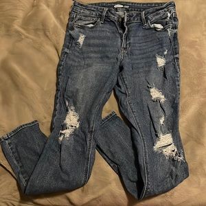 Old navy rockstar super skinny jeans